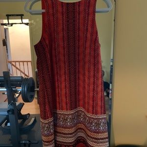 Orange and yellow dress